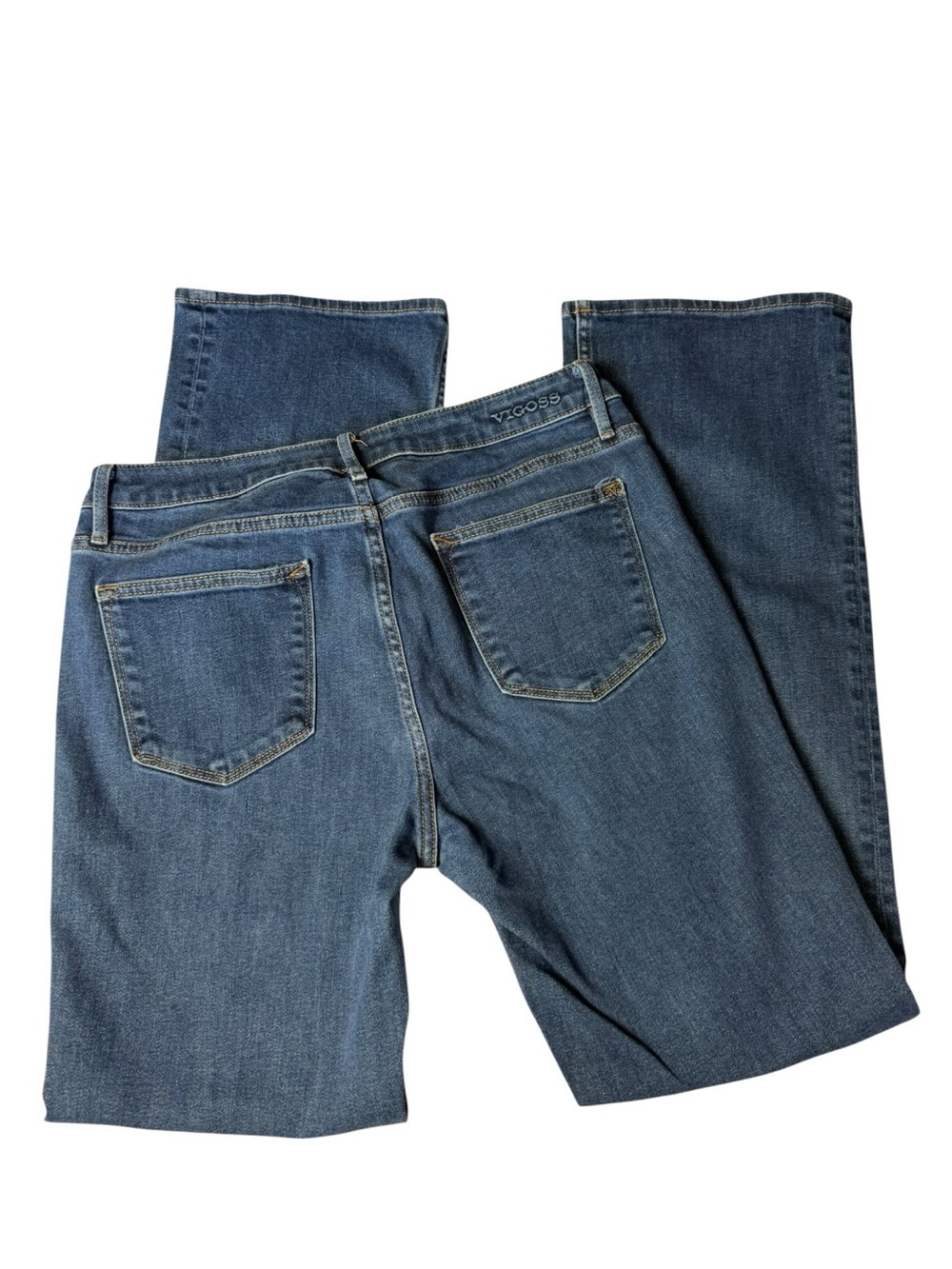 Vigoss Straight Leg Jeans in Medium Blue Wash - Picture 4 of 4